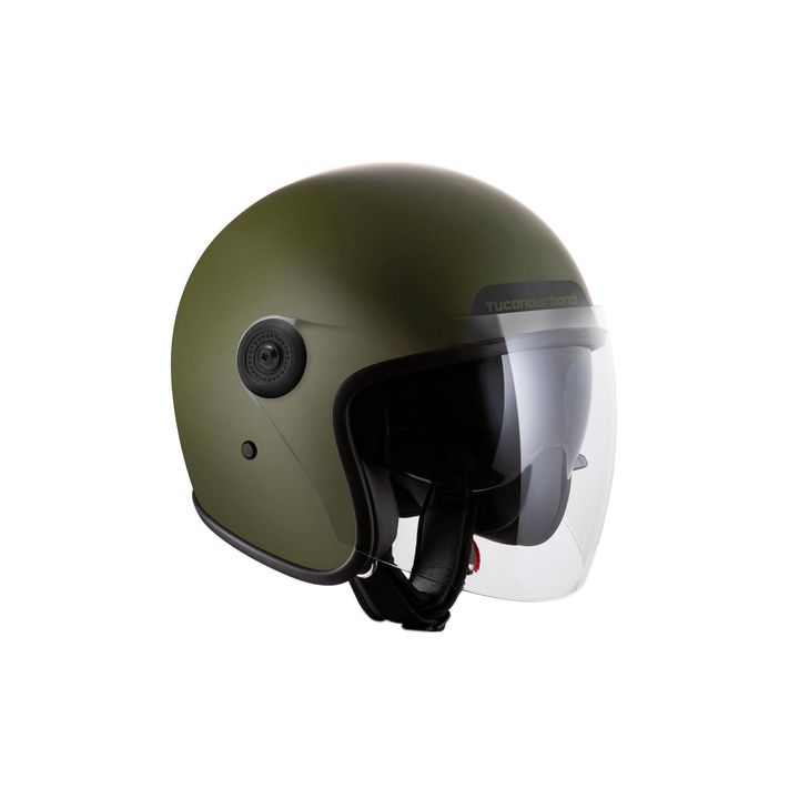 Tucano Urbano El'Jet 1301 Open Face Helmet - Matt Dark Green