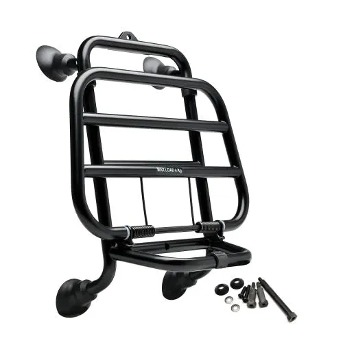 Vespa GTS Front-Folding Rack Black