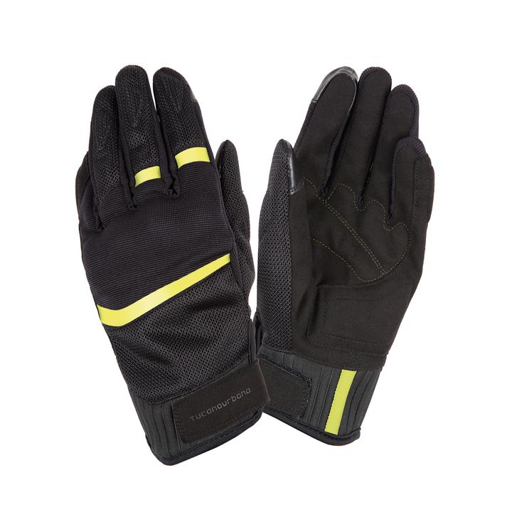 Penna-gloves-black-yellow